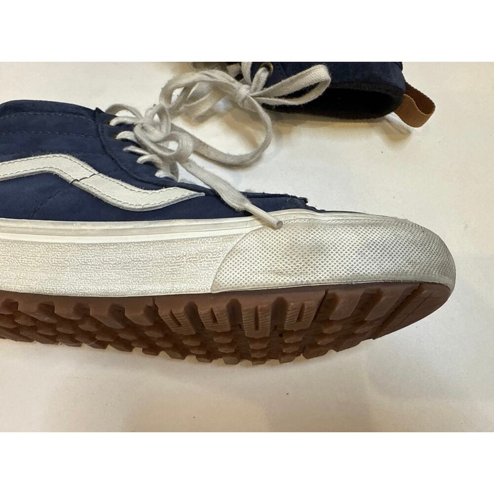 Vans SK8 Hi MTE-1 Nubuck Navy Blue Unisex High Top Men Sz 6.5/Women Sz 8 EUC - Picture 10 of 11
